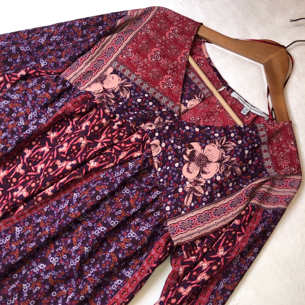 Collective Concepts V Neck Top